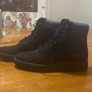 Timberland ankle high lace up boot